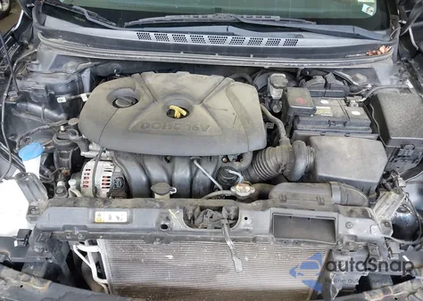 2014 Hyundai Elantra Limited из США, поврежденный, VIN 5NPDH4AE9EH460022